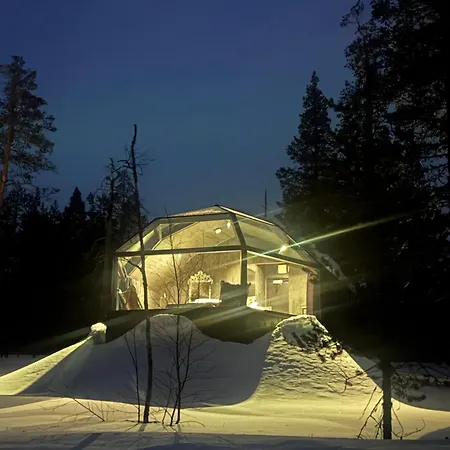 Aurora Queen Resort Igloos Saariselka Esterno foto